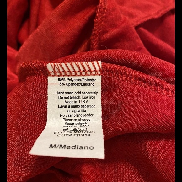 Lovely Day Women’s Red Sequined Maxi Formal Prom Dress Back Out Size Medium - Picture 4 of 10